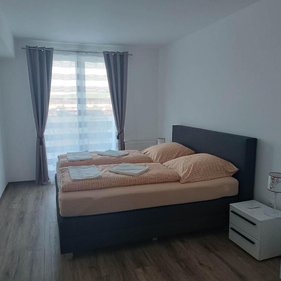 Neue, Moderne Penthousewohnung Sighişoara Buitenkant foto